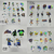 PACK X 5 DE STICKERS / CALCOS HOLOGRAFICOS DE 6 CM - comprar online