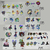 PACK X 3 DE STICKERS / CALCOS HOLOGRAFICOS DE 6 CM en internet