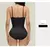 V Neck Spaghetti Strap Bodysuit, Ternos corporais de compressão, Shapewear viri - loja online