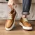 Tênis Masculino Casual de Couro Siena - UrbanGent