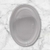 Plato plastico ovalado