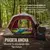Carpa Coleman Skylodge 6p Instant Blackberry en internet
