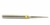 Broca Diamantada CONICA PONTIAGUDA FG 3200 MDT Amarelo