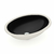 CELITE CUBA DE EMBUTIR OVAL PRETO M 49x33