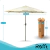 Imagen de Sombrilla Jardin Parante Central 2.5 mts