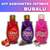 Kit Sabonetes Íntimos Bubalu NatyFlora - Morango, Uva e Tutti-Frutti - Cuidado Íntimo Feminino.