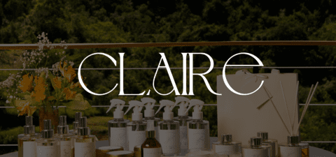 Imagem do banner rotativo Claire
