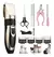 Kit Maquina Tosa Cães E Gatos Recarregavel Aparador Pelos
