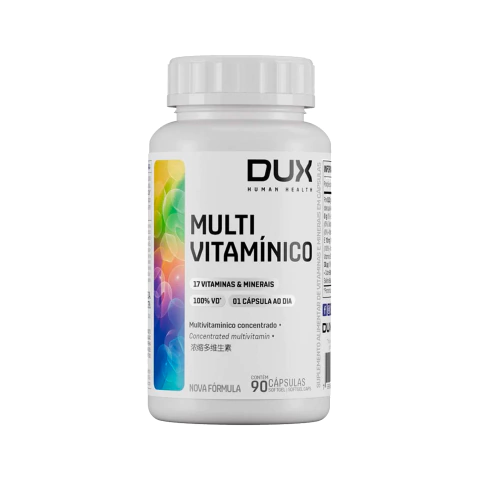 Multivitamínico Pote 90 Cápsulas - Dux