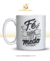 Caneca Fé Sobre o Medo - Modelo 3 – Porcelana Premium - comprar online