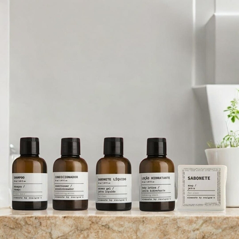 Kit Amenities Elements Realgems - 5 itens - comprar online