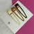 Kit Presilhas Ovais Elegantes – 3 Unidades - Lu Lu Cosméticos 