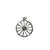 Pingente roda da fortuna niquel - comprar online