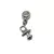 Pingente berloque niquel chupeta - comprar online
