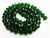 Fio de cristal chinês Nº 08 verde esmeralda escuro cristal - comprar online