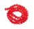 Fio de cristal chinês Nº 08 vermelho ab