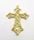 Pingente cruz trabalhada vazada - comprar online