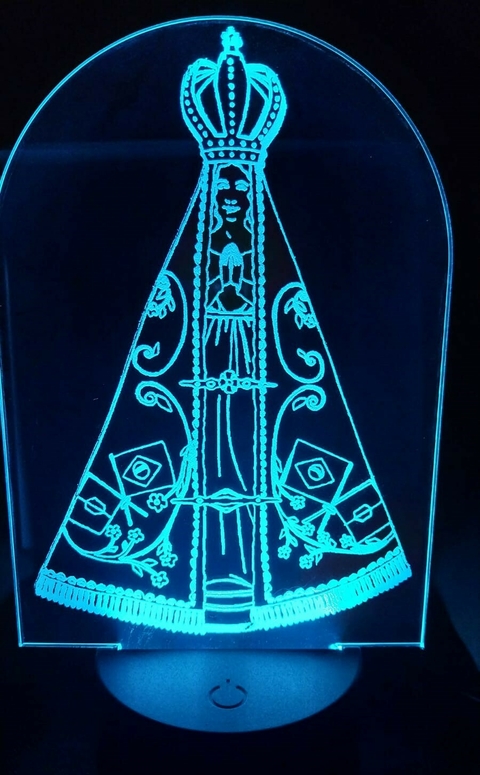 LUMINÁRIA LED NOSSA SENHORA DE APARECIDA DOMO