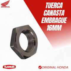 TUERCA 16MM CANASTA EMBRAGUE HONDA TORNADO / TWISTER - Tuamoto Mayorista