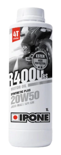 ACEITE R4000RS 20W50 4T SEMI-SYNTHESIS IPONE X 1 LTS