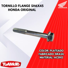 TORNILLO FLANGE SH HONDA (6x45) - Tuamoto Mayorista