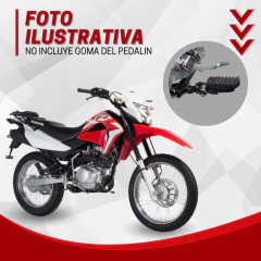 PEDALIN DELANTERO DERECHO HONDA XR 150L/XR 125L - Tuamoto Mayorista