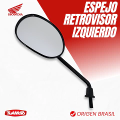 ESPEJO RETROVISOR IZQUIERDO HONDA BIZ 125 - Tuamoto Mayorista