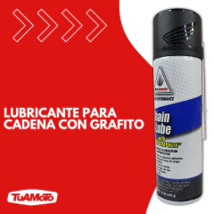 LUBRICANTE PARA CADENA C/ GRAFITO AEROSOL 425 GR. HONDA - Tuamoto Mayorista