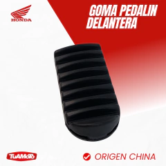 GOMA PEDALIN DELANTERA HONDA XR 150/125L - Tuamoto Mayorista