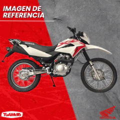 CACHA LATERAL DERECHA HONDA XR 125L BLANCA - Tuamoto Mayorista