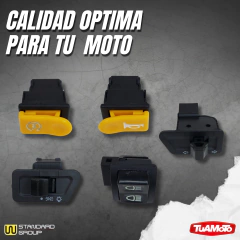KIT TECLAS GILERA SMASH (5 PIEZAS) - Tuamoto Mayorista