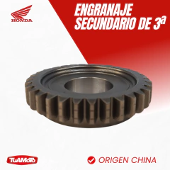 ENGRANAJE SECUNDARIO DE TERCERA HONDA XR 125L - Tuamoto Mayorista