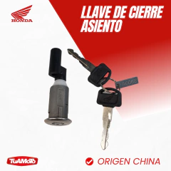 LLAVE DE CIERRE ASIENTO HONDA WAVE - Tuamoto Mayorista