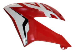 CACHA TANQUE IZQUIERDO HONDA XR 150L ROJA - comprar online