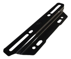 PORTA PATENTE UNIVERSAL ANCHO NEGRO MOTOPERIMETRO - comprar online