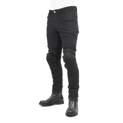 JEANS CON PROTECCIONES FOURSTROKE RANGER RIDING DENIM NEGRO - comprar online