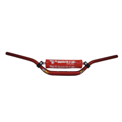 MANUBRIO W3D 28,6MM WIRTZ FATBAR ALTO ROJO - comprar online