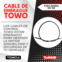 CABLE EMBRAGUE COMPLETO HONDA NX4 FALCON TOWO - comprar online