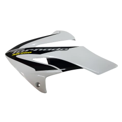 CACHA LATERAL IZQUIERDO TANQUE HONDA TORNADO BLANCA - comprar online
