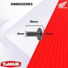 TORNILLO SUJECION PROTECCCION SILENCIADOR HONDA - tienda online