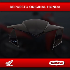 CARENADO OPTICA DELANTERA HONDA NEW WAVE NEGRO - Tuamoto Mayorista