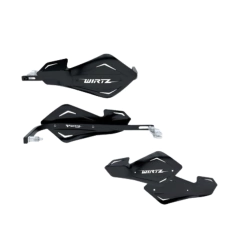 CUBRE MANOS SHOCK METAL, ALMA ALUMINIO WIRTZ NEGRO - comprar online