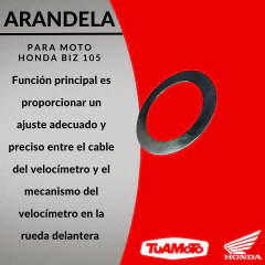 ARANDELA REENVIO VELOCIMETRO HONDA BIZ C105 - tienda online