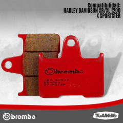 PASTILLA DE FRENO SINTERIZADA BREMBO - tienda online