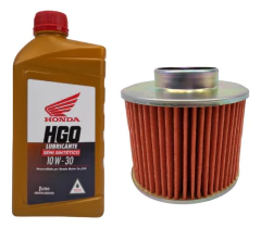 KIT FILTRO AIRE ORIGINAL Y ACEITE HGO SEMI SINTETICO ELITE 125 - comprar online