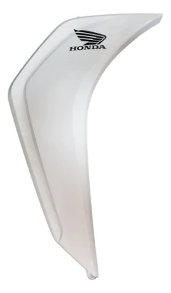 CACHA CUBRE PIERNA DERECHA BLANCA HONDA WAVE 110 S NEW WAVE - comprar online