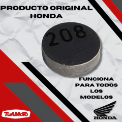 PASTILLA DE VALVULA (2.075) HONDA TODAS