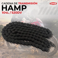 KIT TRANSMISIÓN HONDA XRE 300 520/39-13 HAMP - Tuamoto Mayorista