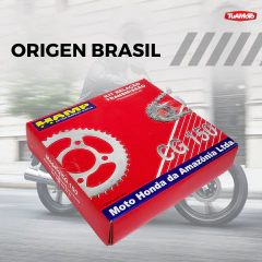 KIT TRANSMISION HONDA CG 150 TITAN 428/43-16 HAMP - Tuamoto Mayorista