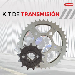 KIT TRANSMISIÓN HONDA CBX 250 520/37-13 HAMP - tienda online